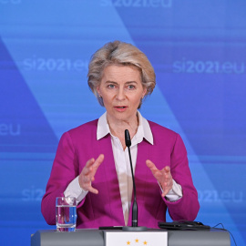 Ursula von der Leyen. Foto de archivo.