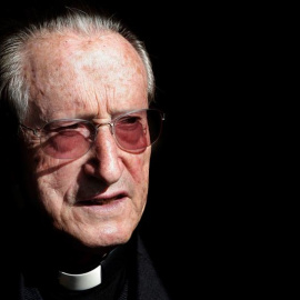 Fotografía de archivo, tomada el 8/11/07, del obispo emérito de San Sebastián José María Setién que ha fallecido esta madrugada en San Sebastián, tras haber sufrido un ictus el pasado domingo, han informado a EFE fuentes del Obispado de la capital 