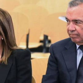 Los exdirectivos de la Caja de Ahorros del Mediterráneo Dolores Amorós y Roberto López Abad. EFE/Archivo