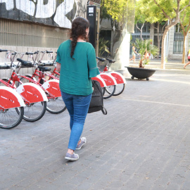 La periodista y compañera sentimental del periodista Hamça Yalçin.