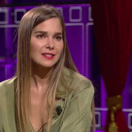 La actriz Natalia Sánchez en el programa 'Punts de vista' de La 2 de TVE Catalunya.