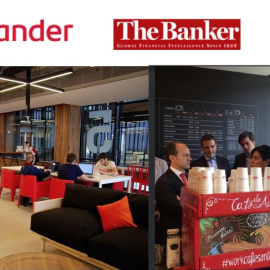 Santander es el banco más premiado del mundo en el último año