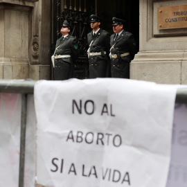 Vista de la fachada del Tribunal Constitucional el 18 de agosto de 2017 en Santiago, Chile. EFE/ Mario Ruiz