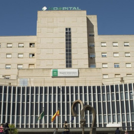 Fachada del Hospital Universitario Virgen de Valme. EUROPA PRESS