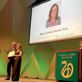 María José Alonso en la ceremonia de ingreso celebrada en Washington D.C. (EEUU) - FOTO: EFE
