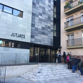 Façana dels jutjats de la Seu d'Urgell. S.P.