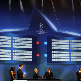 Sorteo de la Champions League 2017-2018. REUTERS/Eric Gaillard