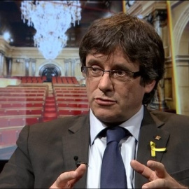 Carles Puigdemont entrevistat per Televisió de Catalunya / CCMA
