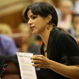 Teresa Rodríguez, líder de Podemos en Andalucía. /Parlamento de Andalucía