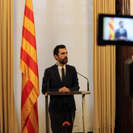 Roger Torrent, president del Parlament de Catalunya