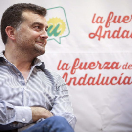 El coordinador regional de IU, Antonio Maíllo. EFE