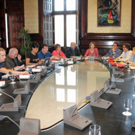 Reunió de la Mesa del Parlament de Catalunya