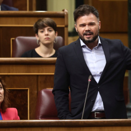 El portavoz de Esquerra Republicana (ERC) en el Congreso, Gabriel Rufián. Eduardo Parra / Europa Press