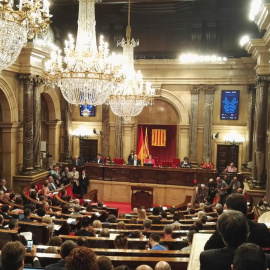 Debat al Parlament sobre LLei del Referèndum