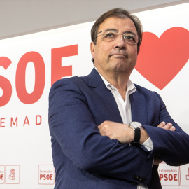 El presidente en funciones de la Junta de Extremadura, Guillermo Fernández Vara, a 30 de mayo de 2023.