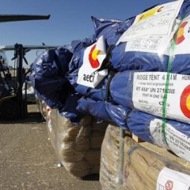 Ayuda humanitaria de la Agencia Española de Coperación Internacional al Desarrollo. EFE