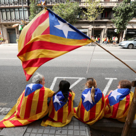 El Día Nacional ha estado llena de actos, pero el más destacable ha sido la manifestación en favor del ejercicio del derecho de autodeterminación en Catalunya, en el centro de Barcelona, convocada por entidades de la sociedad civil / REUTERS