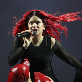 Rosalía, en uno de los conciertos de su gira Motomami World Tour.- Isaac Buj / Europa Press 