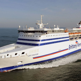 Ferry en el que los inmigrantes pretendían subir como polizones para llegar al Reino Unido /Brittany Ferries