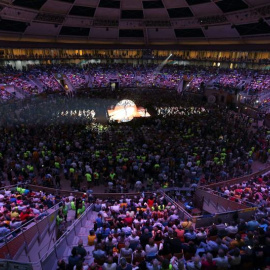 Inici de campanya pel referèndum de l'1 d'octubre a Tarraco Arena / EFE. Toni Albir