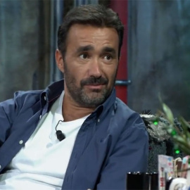 El periodista deportivo Juanma Castaño durante una entrevista en 'La Resistencia'.