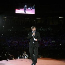 Inici de campanya pel referèndum de l'1 d'octubre a Tarraco Arena. EFE / Jaume Sellart