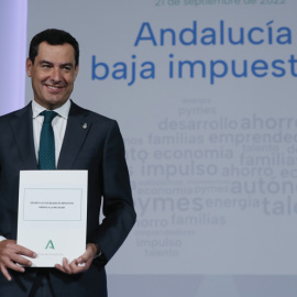 El presidente de la Junta de Andalucía, Juanma Moreno.-EFE