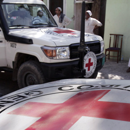 El Comité Internacional de la Cruz Roja suspendió temporalmente sus operaciones en Afganistán en febrero tras el asesinato de seis de sus trabajadores y la desaparición de otros dos. - AFP