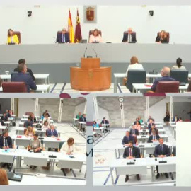 Fracasa la investidura de López Miras con los votos de Vox en contra