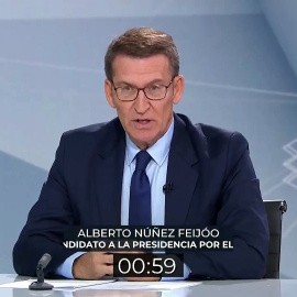 Feijóo pide una "mayoría fuerte" para no contar "con los extremos"