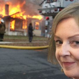 Uno de los memes que han circulado a raíz de la dimisión de Liz Truss.