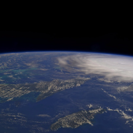 Imagen publicada por Randy Bresnik, piloto de la Nasa, en su cuenta de Twitter.