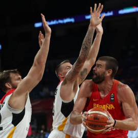 Marc Gasol fue el hombre clave del partido. | EFE