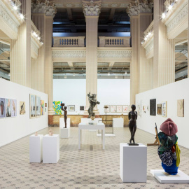 Vista de la exposición /Facebook Santander Cultural