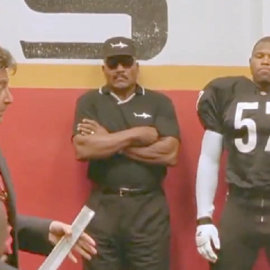 Captura de pantalla del vídeo en el que Víctor Clavijo fusiona los comentarios futbolísticos de Rajoy sobre el Mundial de Catar con Al Pacino