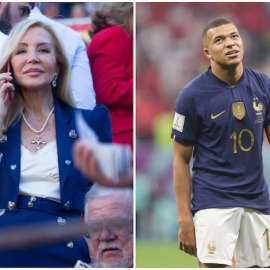 Extraña pareja: la empresaria Carmen Lomana y el futbolista francés Kylian Mbappé.- EP