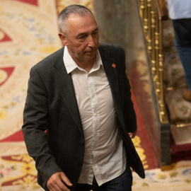 El portavoz de Compromís en el Congreso de los Diputados, Joan Baldoví, en una foto del 14 de diciembre.- EDUARDO PARRA (Europa Press)
