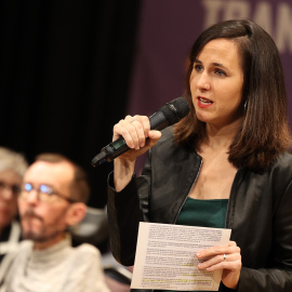 La secretaria general de Podemos y ministra de Derechos Sociales y Agenda 2030, Ione Belarra. – Fabián Simón / Europa Press 