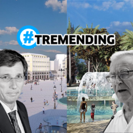 Imagen combinada de José Luis Martínez-Almeida y Joan Ribó. Europa Press/Tremending