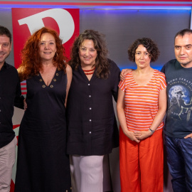 Sato Díaz, Cristina Fallarás, Noelia Adanez, David Torres y Virgina P. Alonso