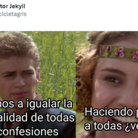 Reacciones tuiteras a la equiparación de la fiscalidad de todas las confesiones religiosas