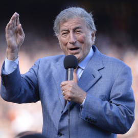 Fotografía de archivo del cantante y compositor Tony Bennett.