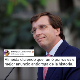 El alcalde de Madrid, José Luis Martínez Almeida. / EFE
