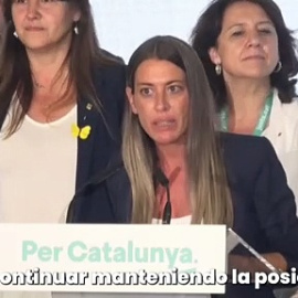 Míriam Nogueras (Junts): "No haremos presidente a Sánchez a cambio de nada"