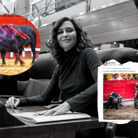 Ilustración de Isabel Díaz Ayuso. — Europa Press / Twitter / Tremending