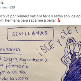 Manual de instrucciones para bailar sevillanas.