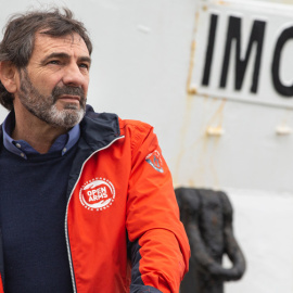 El fundador de 'Open Arms', Òscar Camps, en una foto de archivo de 2020.- DAVID ZORRAKINO (EUROPA PRESS)