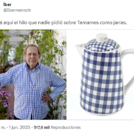 El arranque del hilo de Twitter que compara a Ramón Tamanes con jarras