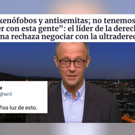 El líder de la CDU, Friedrich Merz.