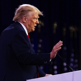 El expresidente de EEUU Donald Trump durante un acto en Washington, a 24 de junio de 2023.